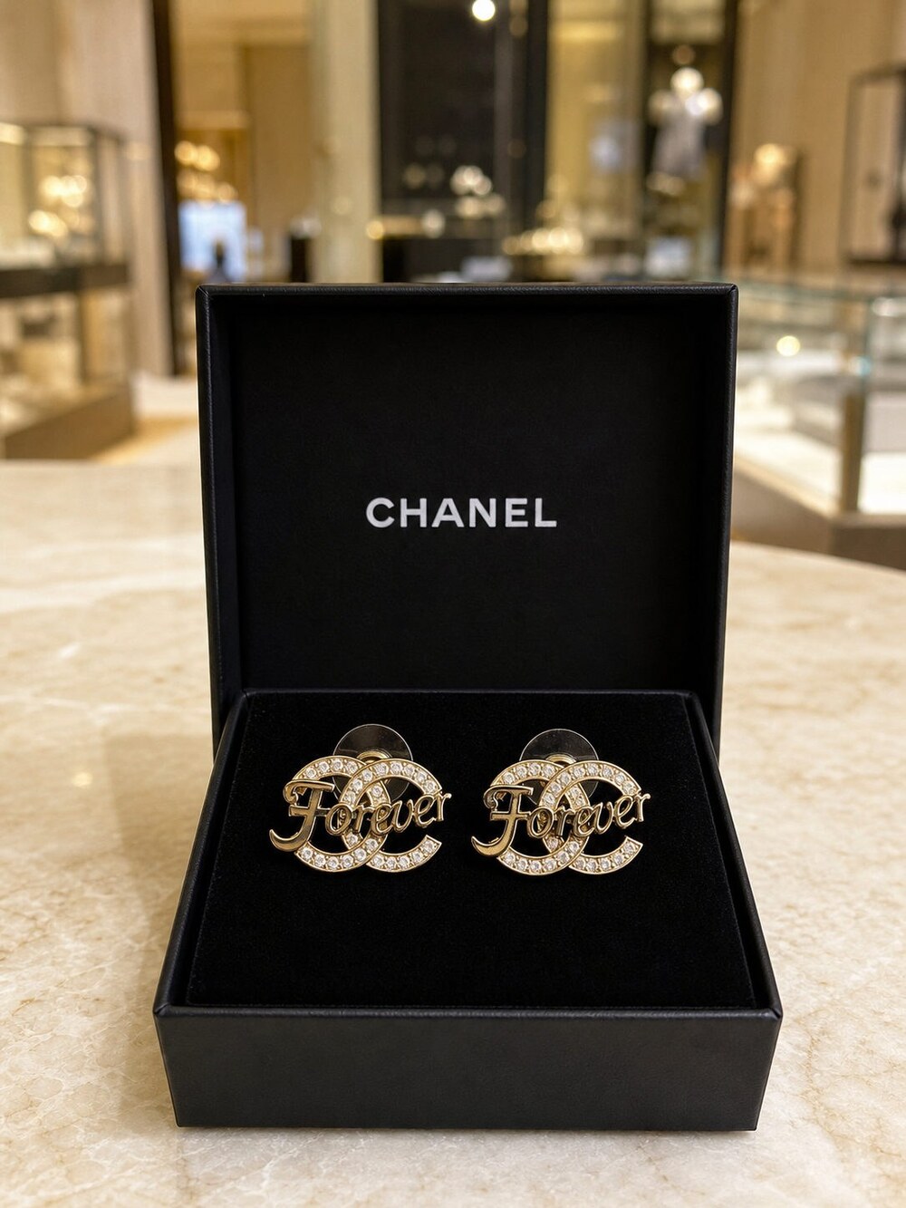 CHANEL Classic Parisian Earrings Style 6 | New with Box - Picture 7 of 9